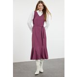 Trendyol Plum Striped Woven Gilet Dress | Eponuda.ba