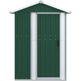  Vrtno spremište zeleno 126 x 97,5 x 177 cm od pocinčanog čelika | shoptok.hr