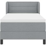  Krevet s opruga kutije Svjetlosiva 90 x 190 cm tkanina | shoptok.hr