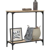  Konzolni stolić Sonoma hrast 75x30,5x75 cm Konstruirano drvo | shoptok.hr