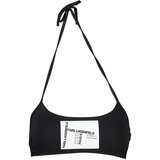 KARL LAGERFELD BEACHWEAR SWIMSUIT TOP WOMEN BLACK Cene