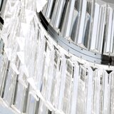 Orion LED kristalna svetiljka sa prigušiva PRISM LED/80W/230V, prečnik 55 cm, sjajni hrom | Eponuda.com