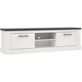 Premium Living Tv-element Montreal, Bela, Barva Pinije | Shoptok.si