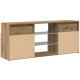 vidaXL TV ormarić LED boja hrasta 120x30x50 cm konstruirano drvo | shoptok.hr
