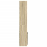  Visoka komoda boja hrasta sonome 63x33x180 cm konstruirano drvo | shoptok.hr