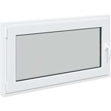 vidaXL podrumski prozor "RISOR" 110x70 cm Okretno-nagibni DIN lijevi bijeli | shoptok.hr