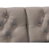 vidaXL Tapecirano vzglavje Taupe 140 cm Masivno borovo les | Shoptok.si