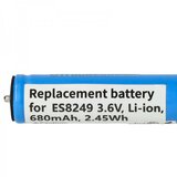 Baterija za Panasonic EH-HE93 / ER-GB40 / ES-GA20, 680 mAh | Shoptok.si