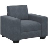 SOFA fotelja tamno siva 100x77x82 cm baršun | shoptok.hr