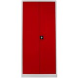 Hanah home Js1001Kır GreyRed Locker Storage Cabinet | ePonuda.com