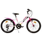 Dino Bikes Otroško kolo 20 col MTB 420 sport bela - 6 prestav | Shoptok.si