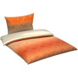 Esposa OBOJESTRANSKA POSTELJNINA 140/200 cm saten terakota | Shoptok.si