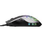  Miš gaming RAMPAGE SMX-R66 ROCKET Ultra Light silver, RGB LED, 12000dpi | Eponuda.ba