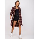 ex moda Shirt-EM-KS-002/06.11P-burgundy | Shoptok.si