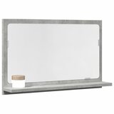 vidaXL Kopalniška omarica z ogledalom betonsko siva 60x11x37 cm les Cene