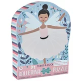 Floss&Rock® slagalica jigsaw puzzle ballerina (12 komada)