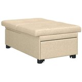  Krevet-sofa na razvlačenje Krema 194 x 50 x 82 cm tkanina | Eponuda.com