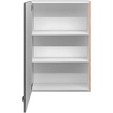 XXXL Kuhinjska Zgornja Omarica Shadow, Siva, Barva Hrasta | Shoptok.si