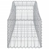  Lučne gabionske košare 5 kom 200x50x40/60 cm pocinčano željezo | shoptok.hr