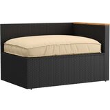 vidaXL Vanjski Jastučić Bež Pamuk 120 x 12 x 80 cm Uklonjive Navlake | shoptok.hr