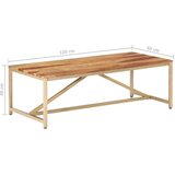 vidaXL klubska mizica 120x60x40 cm trden palisander, (20711332) | Shoptok.si
