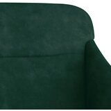 Klupa tamnozelena 110 x 76 x 80 cm baršunasta | shoptok.hr