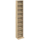 Cd ormar Hrast sonoma 33 x 23,5 x 175 cm Konstruirano drvo | shoptok.hr