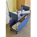 Hübsch Metalna kolica za posluživanje na kotačima 32x63 cm Ays – | shoptok.hr