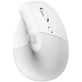 Lift vertical ergonomična brezžična optična mini bela miška