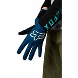 Fox Pánské cyklistické rukavice ranger modré Cene