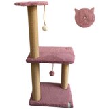 Paws & Whiskers grebalica za mačke tina 2, prljavo roze | Eponuda.com
