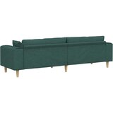 SOFA s jastukom Tamnozelena 250 x 77 x 76 cm tkanina | shoptok.hr