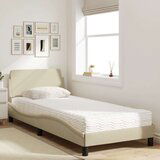  Krevet s madracem krem 80 x 200 cm od tkanine | shoptok.hr