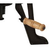 Bočni stolić 60 x (42-62) cm od masivnog drva bagrema i željeza | Eponuda.com