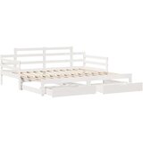 vidaXL Dnevni krevet na razvlačenje s ladicama bez madraca 80x200 cm | shoptok.hr