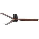 33831 - Plafonski ventilator PUNT TUB M braon/crna prečnik 130 cm + daljinski upravljač