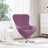  Jajolika fotelja Ljubičasta Baršun | shoptok.hr