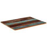  Pravokutna stolna ploča 70 x 90 cm 25 - 27 mm obnovljeno drvo | shoptok.hr