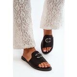 S. BARSKI Elegant Women's Shiny Slippers With Decoration S.Barski | ePonuda.com