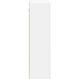 Viseći Viseča omarica s polico Bela 59 x 20 x 71.5 cm Konstruiran les, (5000113083) | Shoptok.si