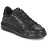 Karl Lagerfeld Nizke superge KAPRI MENS Monogram Emboss Lo Lace Črna | Shoptok.si