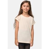 Urban Classics Kids girls' organic t-shirt with extended shoulder whitesand Cene