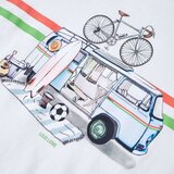  Dječja majica prljavo bijela boja 140 | shoptok.hr