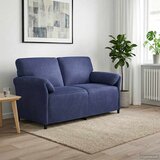 SOFA za dvije osobe Policijska plava 158 x 83 x 95 cm Baršun | shoptok.hr