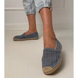 Gemre Blue perforated platform espadrilles Plevis | shoptok.hr
