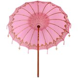  Balineški Parasol Ružičasta 215 x 215 x 260 cm | shoptok.hr