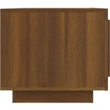  Klubska mizica rjavi hrast 102x50x45 cm konstruiran les, (20714250) | Shoptok.si