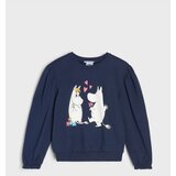 Sinsay Bluza s okruglim izrezom s printom Moomin Cijene