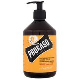 Proraso Wood & Spice Beard Wash šampon za bradu drvenasto-začinskog mirisa 500 ml za moške | shoptok.hr