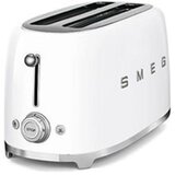 Smeg TSF02WHEU 2-Schlitz-Toaster Lang 50's Retro Style, Weiß Cene